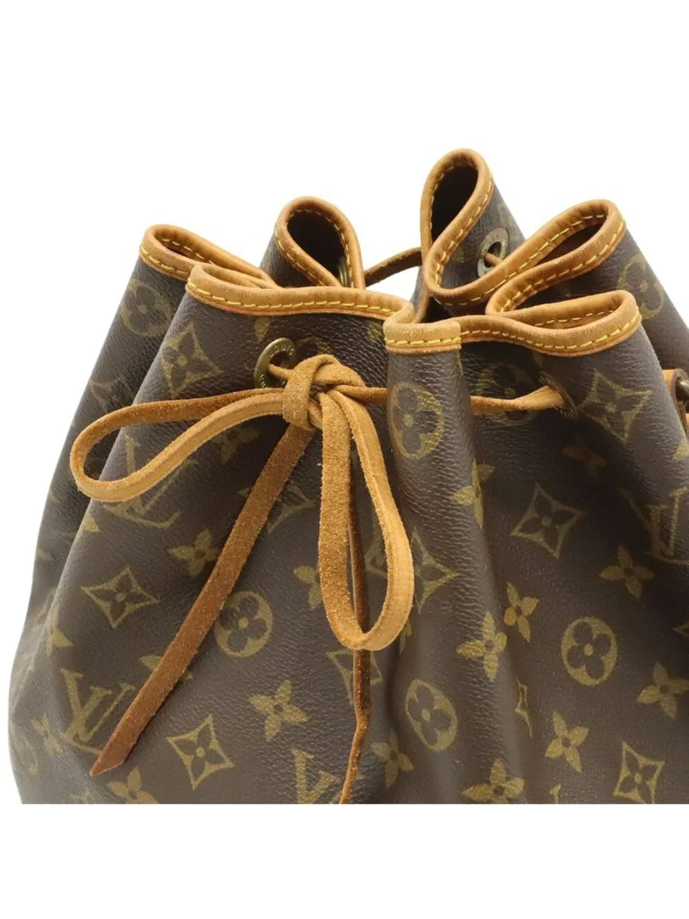 Louis Vuitton Monogram Noe Shoulder Bag Semi Drawstring Malletie